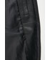 Kurtka męska Calvin Klein  kurtka bomber skórzana męska kolor czarny przejściowa
