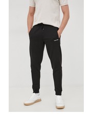 Spodnie męskie spodnie męskie kolor czarny gładkie - Answear.com Calvin Klein 
