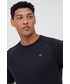 T-shirt - koszulka męska Calvin Klein  Performance t-shirt treningowy Modern Sweat kolor czarny gładki
