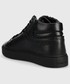 Buty sportowe Calvin Klein  sneakersy skórzane High Top Lace Up kolor czarny