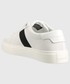 Buty sportowe Calvin Klein  sneakersy skórzane Low Top Lace Up kolor biały