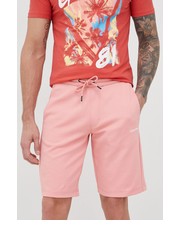 Krótkie spodenki męskie szorty męskie kolor różowy - Answear.com Calvin Klein 