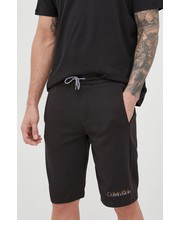 Krótkie spodenki męskie szorty bawełniane męskie kolor czarny - Answear.com Calvin Klein 