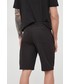 Krótkie spodenki męskie Calvin Klein  szorty bawełniane męskie kolor czarny