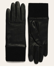 rękawiczki - Rękawiczki skórzane K60K605993 - Answear.com