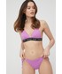 Strój kąpielowy Calvin Klein  figi kąpielowe CKOne kolor fioletowy