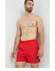 Strój kąpielowy szorty kąpielowe kolor czerwony - Answear.com Calvin Klein 