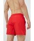 Strój kąpielowy Calvin Klein  szorty kąpielowe kolor czerwony