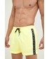 Strój kąpielowy Calvin Klein  szorty kąpielowe kolor beżowy