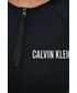 Strój kąpielowy Calvin Klein  jednoczęściowy strój kąpielowy kolor czarny miękka miseczka
