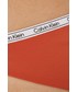Strój kąpielowy Calvin Klein  brazyliany kąpielowe kolor brązowy