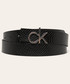 Pasek Calvin Klein  - Pasek skórzany dwustronny K60K606079