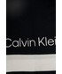 Szalik Calvin Klein  chusta damska kolor czarny wzorzysta