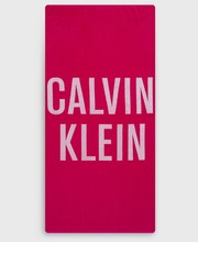 Akcesoria ręcznik bawełniany kolor różowy - Answear.com Calvin Klein 