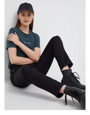 Jeansy jeansy damskie medium waist - Answear.com Calvin Klein 