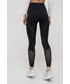 Legginsy Calvin Klein  Performance legginsy treningowe Seamless damskie kolor czarny wzorzyste