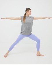 Legginsy Performance legginsy treningowe Active Icon damskie kolor fioletowy gładkie - Answear.com Calvin Klein 
