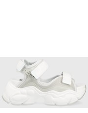 Sandały sandały damskie kolor biały na platformie - Answear.com Buffalo