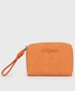 Portfel Desigual portfel damski kolor pomarańczowy
