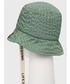 Kapelusz Desigual kapelusz kolor turkusowy