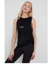 Bluzka top damski kolor czarny - Answear.com Desigual