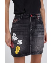 spódnica - Spódnica jeansowa Mickey Mouse - Answear.com