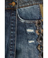 Spodnie Desigual - Szorty jeansowe 19WWFD04