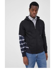 Bluza męska bluza męska kolor czarny z kapturem wzorzysta - Answear.com Desigual