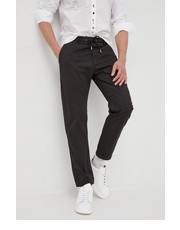 Spodnie męskie spodnie męskie kolor czarny proste - Answear.com Desigual
