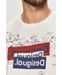 T-shirt - koszulka męska Desigual - T-shirt 21SMTK24