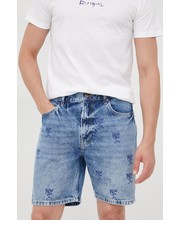 Krótkie spodenki męskie szorty jeansowe męskie - Answear.com Desigual