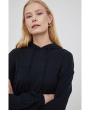 Bluza bluza damska kolor czarny z kapturem gładka - Answear.com Desigual