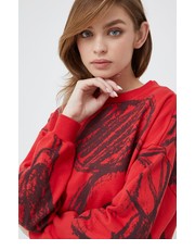 Bluza bluza damska kolor czerwony wzorzysta - Answear.com Desigual