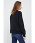 Bluza Desigual bluza damska kolor czarny z aplikacją