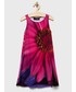 Sukienka dziecięca Desigual sukienka dziecięca kolor fioletowy mini rozkloszowana