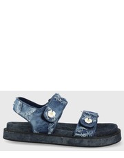 Sandały sandały damskie kolor granatowy - Answear.com Desigual