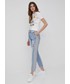 Jeansy Desigual jeansy damskie high waist