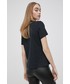 Bluzka Converse t-shirt bawełniany kolor czarny