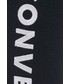 Spodnie Converse spodnie dresowe damskie kolor czarny z aplikacją