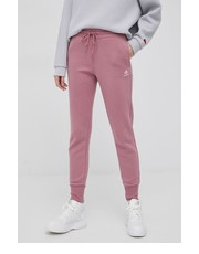 Spodnie spodnie damskie kolor różowy gładkie - Answear.com Converse