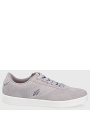 Sneakersy sneakersy zamszowe damskie kolor fioletowy - Answear.com 4F