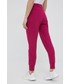 Spodnie 4F spodnie damskie kolor fioletowy gładkie