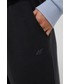 Spodnie 4F spodnie dresowe damskie kolor czarny gładkie