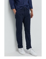 Spodnie męskie spodnie męskie kolor granatowy proste - Answear.com Tom Tailor