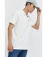T-shirt - koszulka męska Tom Tailor polo bawełniane kolor biały gładki