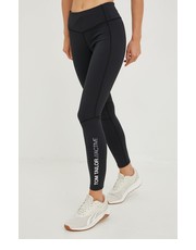 Legginsy legginsy damskie kolor czarny z nadrukiem - Answear.com Tom Tailor