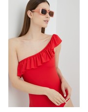 Strój kąpielowy strój kąpielowy Vada kolor czerwony lekko usztywniona miseczka - Answear.com Pieces