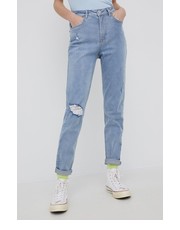 Jeansy jeansy damskie high waist - Answear.com Pieces