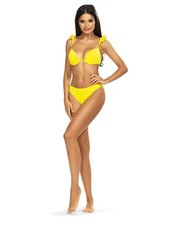 Strój kąpielowy strój kąpielowy kolor żółty usztywniona miseczka - Answear.com Lorin