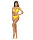 Strój kąpielowy Lorin strój kąpielowy kolor żółty usztywniona miseczka
